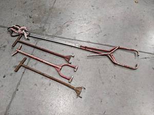 Lot of (4) Airplane Tow Bars - NO SHIPPING
