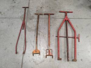 Lot of (4) Airplane Tow Bars - NO SHIPPING