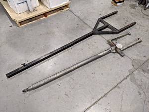 Pair of Large Airplane Tow Bars - Longest is about 88 - NO SHIPPING