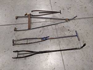 Lot of (4) Airplane Tow Bars - NO SHIPPING