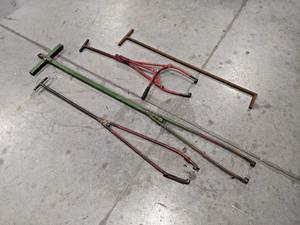 Lot of (4) Airplane Tow Bars - NO SHIPPING