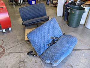 Pair of Cessna Rear Seats - Pallet NOT Included - NO SHIPPING
