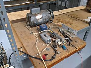 Homemade Alternator Testing Station - Located on Mezzanine - NO SHIPPING