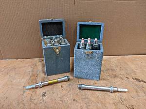 Vintage Cylinder Compression Testers - 2 Lots of (6) Each