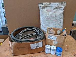 Stratoflex Tubing, Spill Response Kit, Safety Lock Wire, Hose Fittings, and More - NO SHIPPING