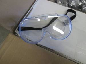 Case of 150 Antifog Safety Goggles...