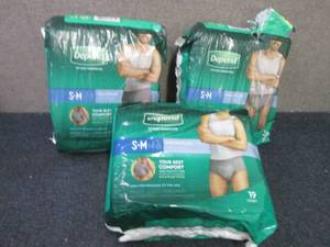 4 pks Depend Fit-Flex Underwear 19 ...