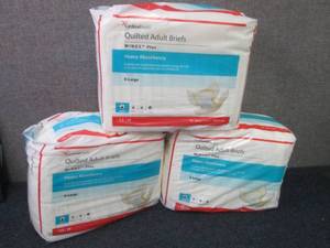 3- 15 pks Cardinal Health Quilted A...