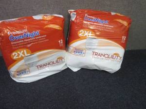 2- 12pks Tranquility Premium Overni...