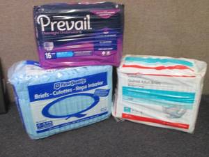 3 pks Assorted Large Protection Pro...