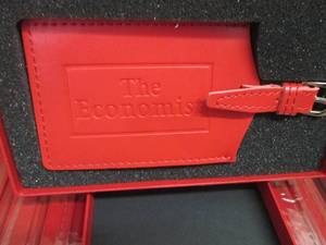 Case of 80 Promo Red Leather Luggag...