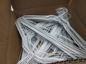 Case of 500 Uline White Metal Shirt...