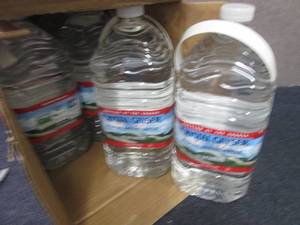 Case of 6- 1 Gallon Bottles Crystal...