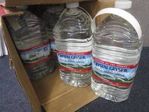 Case of 6- 1 Gallon Bottles Crystal...