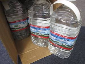 Case of 6- 1 Gallon Bottles Crystal...