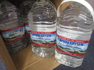 Case of 6- 1 Gallon Bottles Crystal...