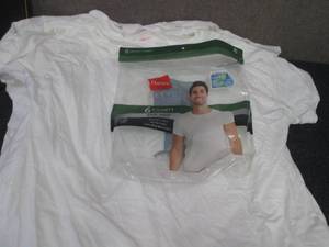6- Hanes Mens XL Tagless T-Shirts...