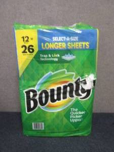 12 Rolls Bounty Select A Size Paper...