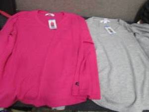 2 Calvin Klein Ladies Tops Size Lar...