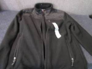 Mens Free Country Small Black Zip ...