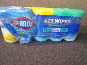 5- 85 ct Canisters Clorox Disinfect...