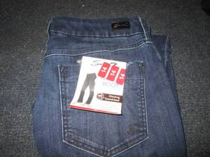Seven7 Ladies Tummyless Boot Cut Je...