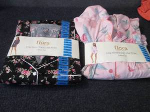 2 Ladies Large Pajama Sets...