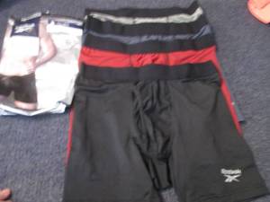 4 pr Reebok Mens Small Boxer Briefs...