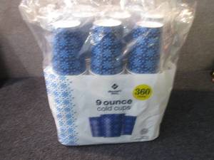 360 - 9 oz Cold Cups...