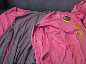 3 Medium Ladies Heather Tops...