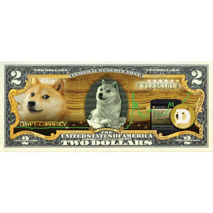 $2 Dogecoin Legal Tender Note ()