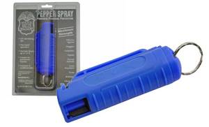HARD SHELL 12 OZ BLUE PEPPERSPRAY ()