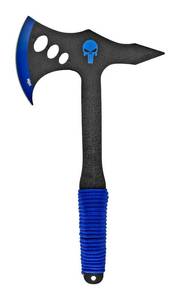 14 Punisher Skull Throwing Head Axe Hatchet - Blue ()