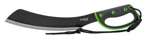 20.25 Tactical Master Bush Full Tang Machete with Reaper Curved Blade - Green ()