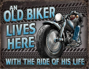The Ride of His Life - Tin Sign ()
