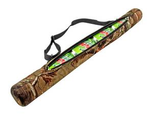 The Beer and Soda Pop Can Shoulder Koozie Cooler Sling Beach Backpack - Realtree AP ()
