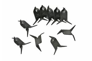 NINJA CALTROPS SET PACK OF 10 ()