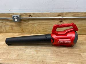 lot 55 image: CRAFTSMAN  20-volt Max 340-CFM 90-MPH Handheld Cordless Electric Leaf Blower (Tool Only)