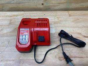 lot 71 image: MILWAUKEE M12 and M18 12-Volt18-Volt Lithium-Ion Multi-Voltage Rapid Battery Charger
