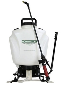 lot 16 image: HARVEST KING Backpack Sprayer- 4 Gallon