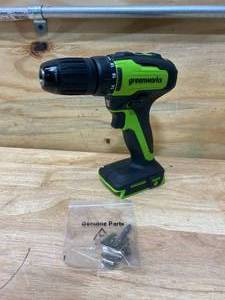 lot 114 image: GREENWORKS 24V DrillDriver- DDG401 (Tool Only)