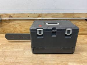 lot 20 image: RYOBI 16 in. 37cc 2-Cycle Gas Chainsaw with Heavy-Duty Case