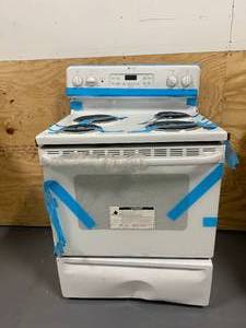 lot 128 image: HOTPOINT RB720DH1WW Electric Range