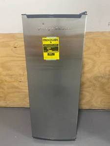 lot 132 image: FRIGIDAIRE 6.5 cu. ft. Upright Freezer in VCM Stainless Steel Look