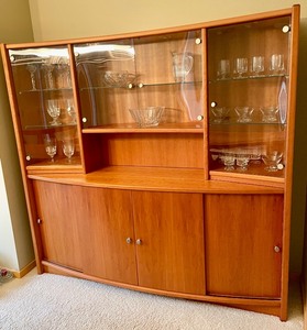 Beautiful Teak Display Cabinet
