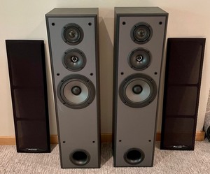 Tall Pioneer Speakers