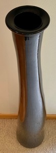 Brilliant Black Vase