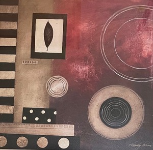 Framed Abstract Art by Kimberly Poloson