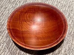 Lovely Handcrafted Woodturning Bowl