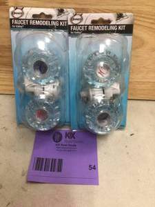 lot 54 image: DANCO Lavatory Rebuild Kit for Valley Faucets-(2 units) open box